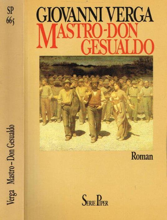 Mastro Don Gesualdo - Giovanni Verga - copertina