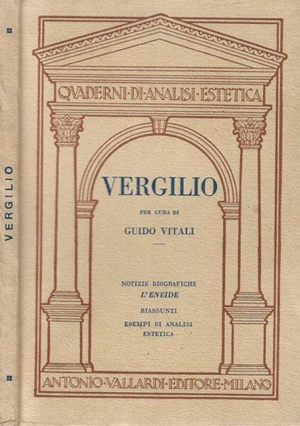 Vergilio - Guido Vitali - copertina