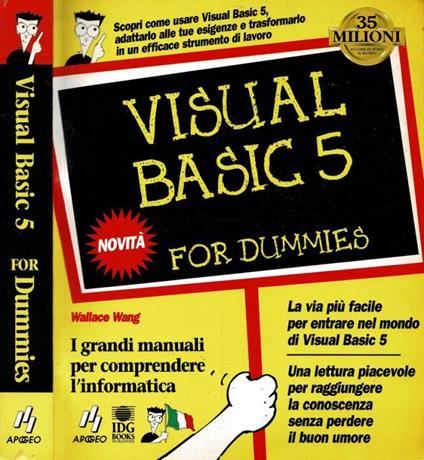 Visual Basic 5 for dummies - Wallace Wang - copertina