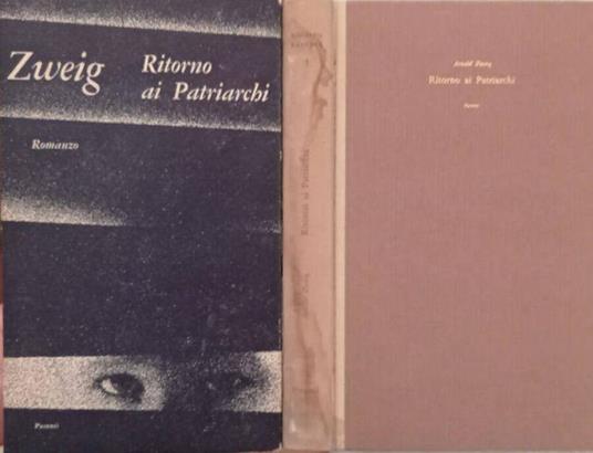 Ritorno ai patriarchi - Arnold Zweig - copertina