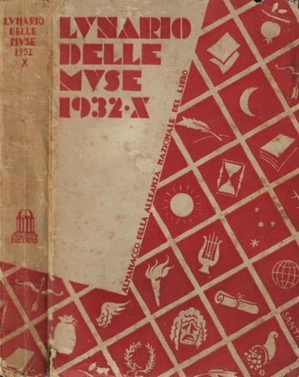 Lunario delle Muse 1932 - copertina