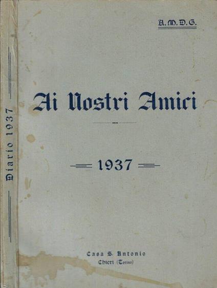 Ai nostri amici - copertina