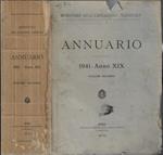 Annuario del Ministero dell'Educazione Nazionale anno 1941 Vol II