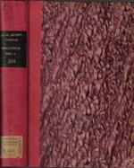 Proceedings of the Royal Society of London Vol 204 series A anno 1951