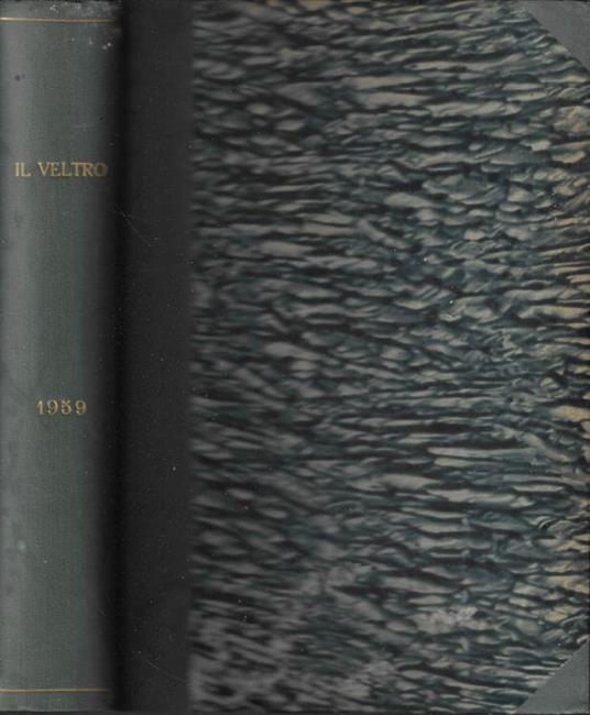 Il Veltro Anno 1959 n. 1-2-3-4-6/7-8/9-10-11-12 - copertina