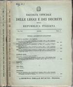 Raccolta ufficiale delle Leggi e dei Decreti della Repubblica Italiana