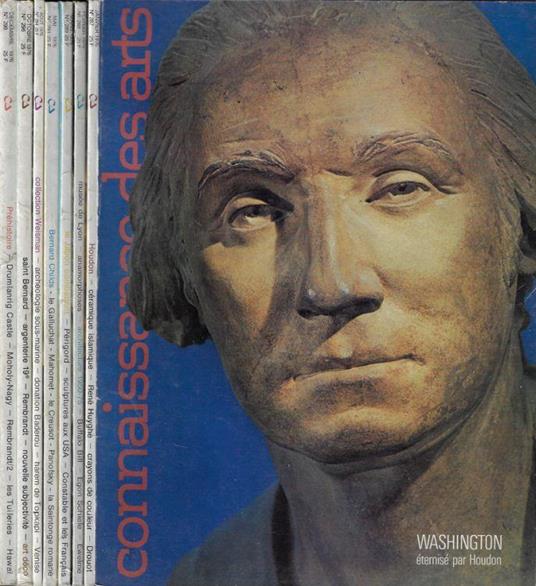 Connaissance des arts Anno 1976 n. 287-288-289-291-294-296-298 - copertina
