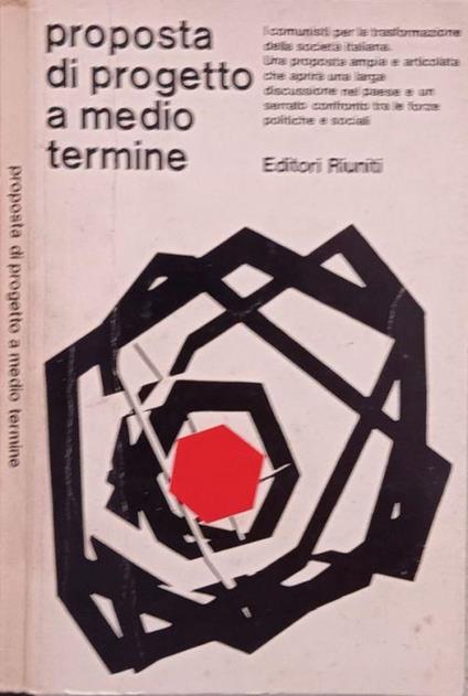 Proposta di progetto a medio termine - copertina