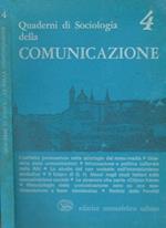 Quaderni di Sociologia della Comunicazione, n. 4, dicembre 1978