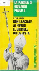 La parola di Giovanni Paolo II