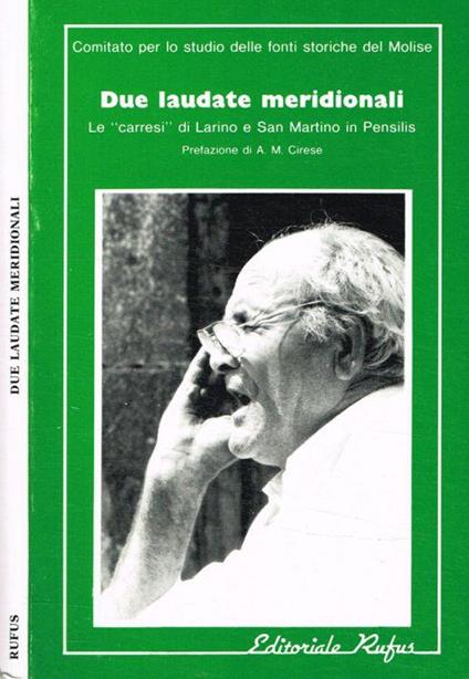 Due laudate meridionali - copertina