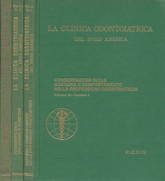 La Clinica Odontoiatrica del Nord America. Rivista quadrimestrale - copertina
