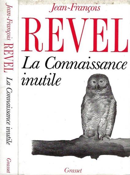La Connaissance inutile - copertina