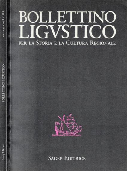 Bollettino linguistico - copertina