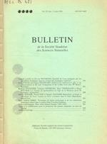 Bulletin de la Societé Vaudoise des Sciences Naturelles. Vol.82, fasc.3, juin 1993