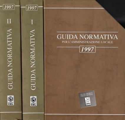 Guida Normativa per l'Amministrazione Locale 1997 - copertina