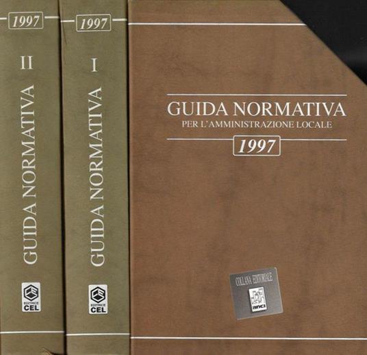 Guida Normativa per l'Amministrazione Locale 1997 - copertina