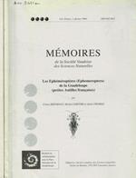 Mémoires de la société Vaudoise des sciences naturelles, fasc.1, 3, febbraio ed ottobre 1999