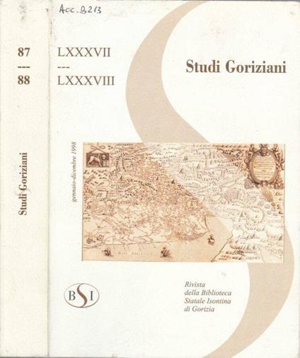 Studi Goriziani - copertina