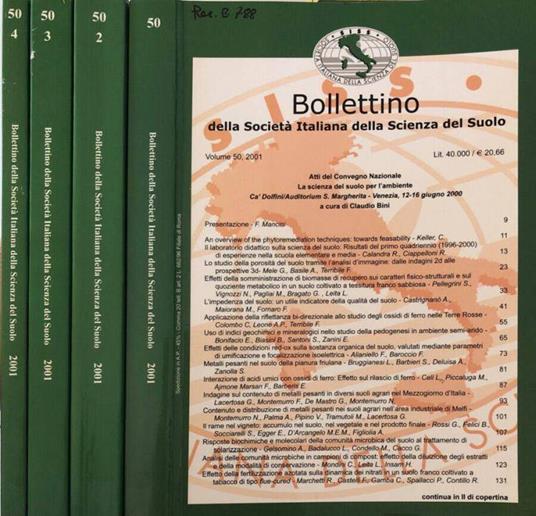 Bollettino - copertina