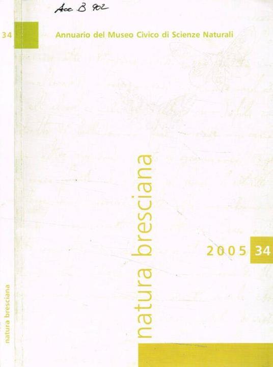 Natura bresciana 34 - copertina