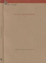 Studi e bibliografie 7