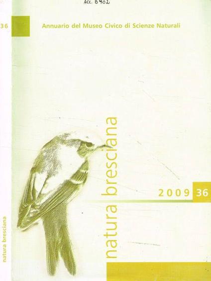 Natura bresciana 36 - copertina