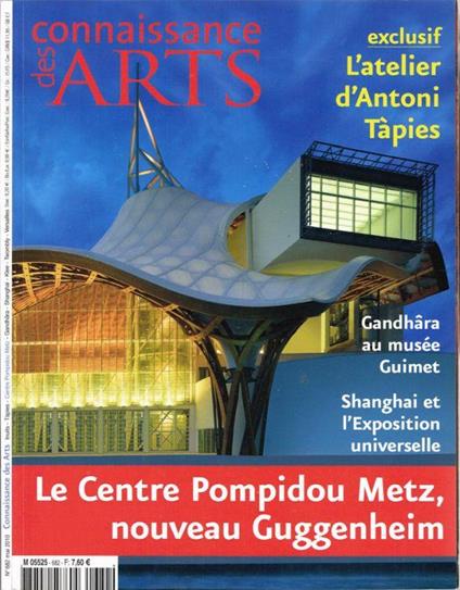 Connaissance des Arts - copertina