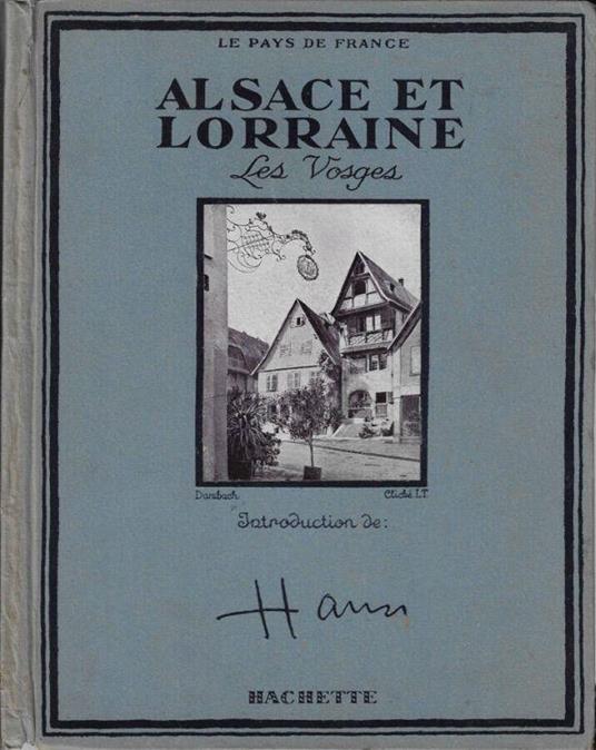 Alsace et Lorraine - copertina