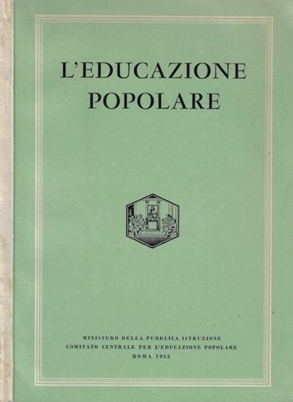 L' educazione popolare - copertina