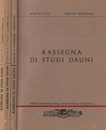 Rassegna di studi dauni- Anno III, n. 1-2, 3, 4 1976