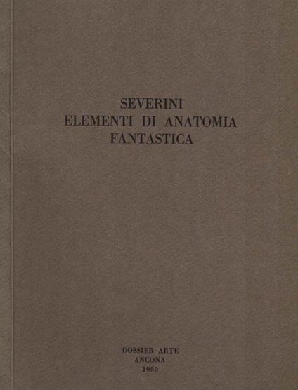 Elementi di anatomia fantastica - copertina