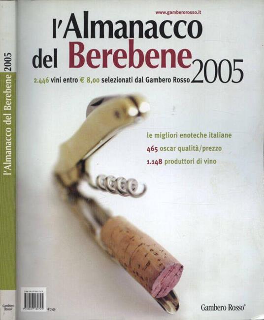 Almanacco del bere bene 2005 - copertina