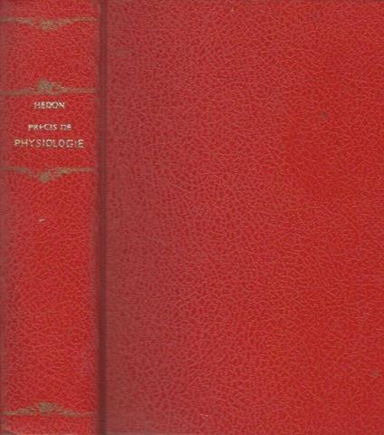 Précis de Physiologie - copertina