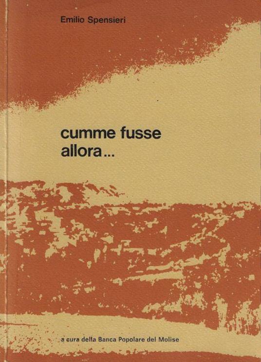 Cumme fusse allora… - copertina