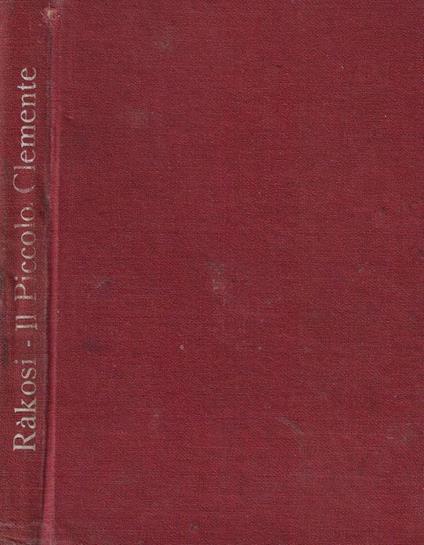 Il piccolo Clemente - copertina