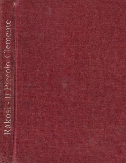 Il piccolo Clemente - copertina