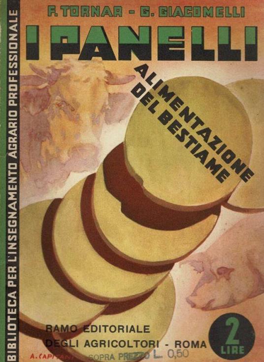 I panelli nell'alimentazione del bestiame - copertina