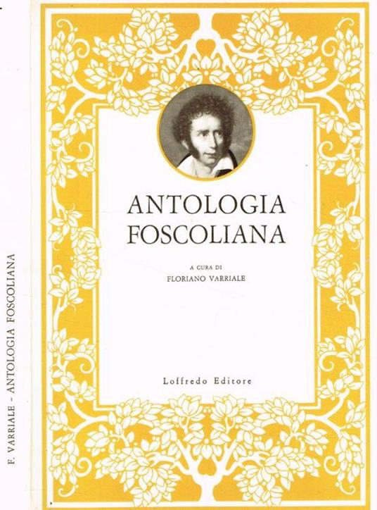 Antologia foscoliana - copertina
