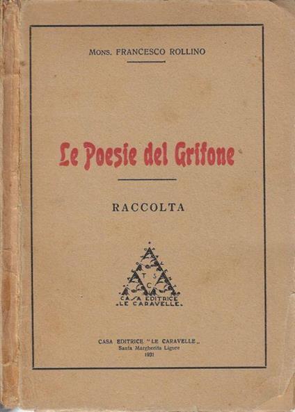 Le poesie del Grifone - copertina