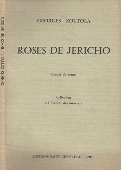 Roses de Jericho - copertina