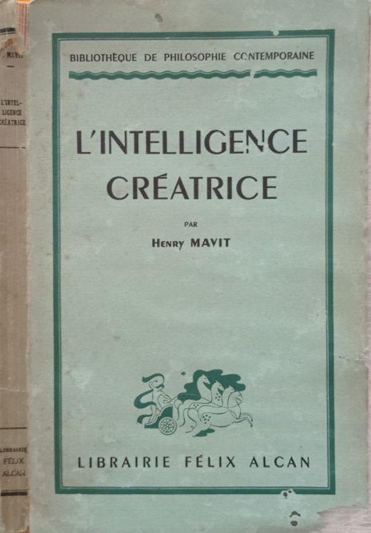 L’ntelligence créatrice - copertina