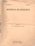 Journal of genetics Vol 58 N. 1 1962