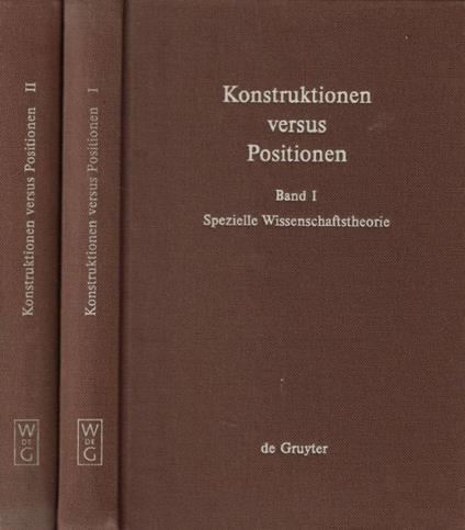 Konstruktionen versus positionem - copertina