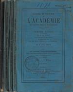 Séances et travaux de l'Académie des Sciences Morales et Politiques compte rendu juillet, aout, septembre-octobre, décembre 1890