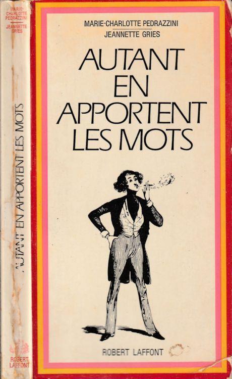 Autant en apportent les mots - copertina