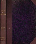Annali di statistica 1878. Notizie sui prezzi e salari in alcune città d'Italia. Serie 2. Vol.III. Serie 2 vol.IV