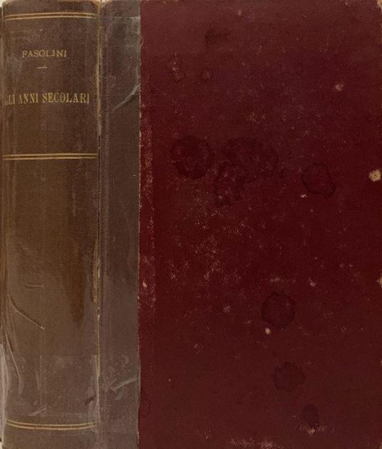 Gli anni secolari - copertina