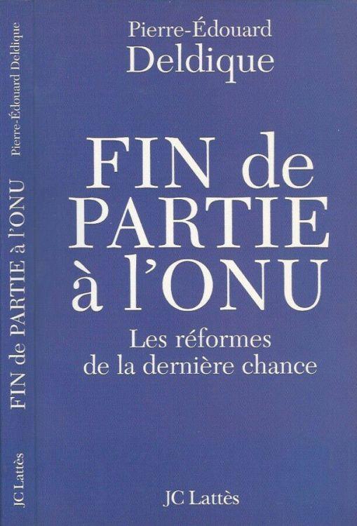Fin de partie à l'Onu - copertina