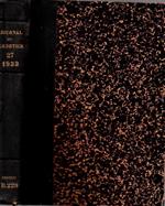 Journal of genetics Vol 27 1933